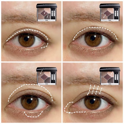 【旧】サンク クルール クチュール/Dior/アイシャドウパレットを使ったクチコミ(3枚目)