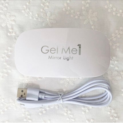 ジェルミーワン ジェルミーミラーライトのクチコミ「♡Gelme1の専用硬化ライト♡
ジェルミーワンはかわいいカラーが多く、カラーバリエーション.....」(1枚目)