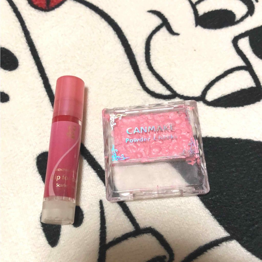 【旧品】パウダーチークス/キャンメイク/パウダーチークを使ったクチコミ（1枚目）