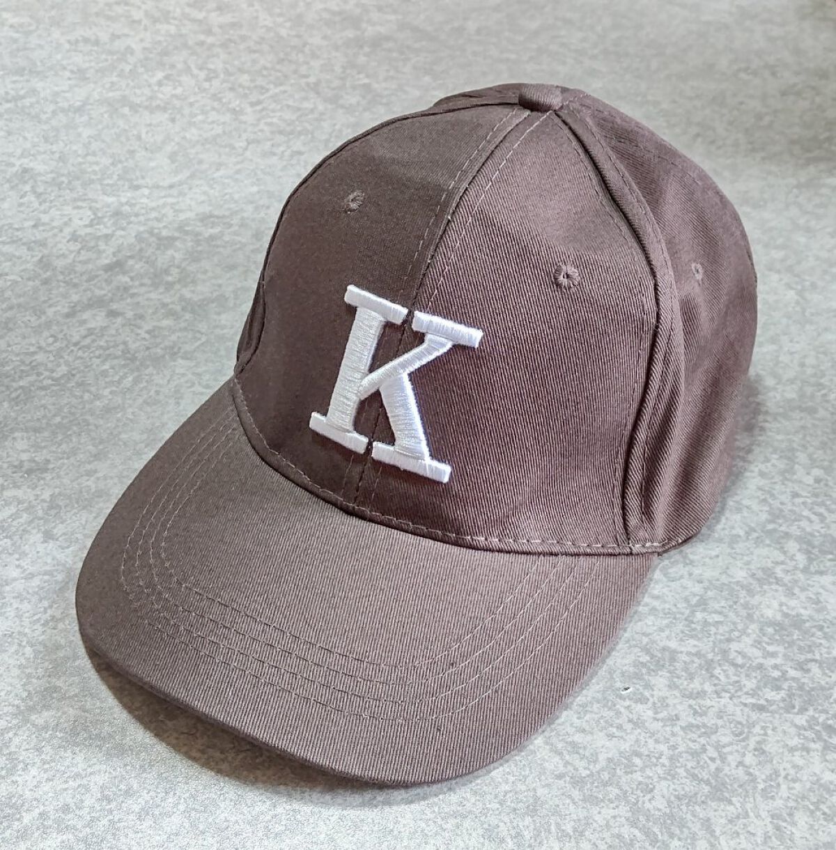 キャップ（アルファベット刺繍 ユニセックス）/DAISO/その他を使ったクチコミ（1枚目）