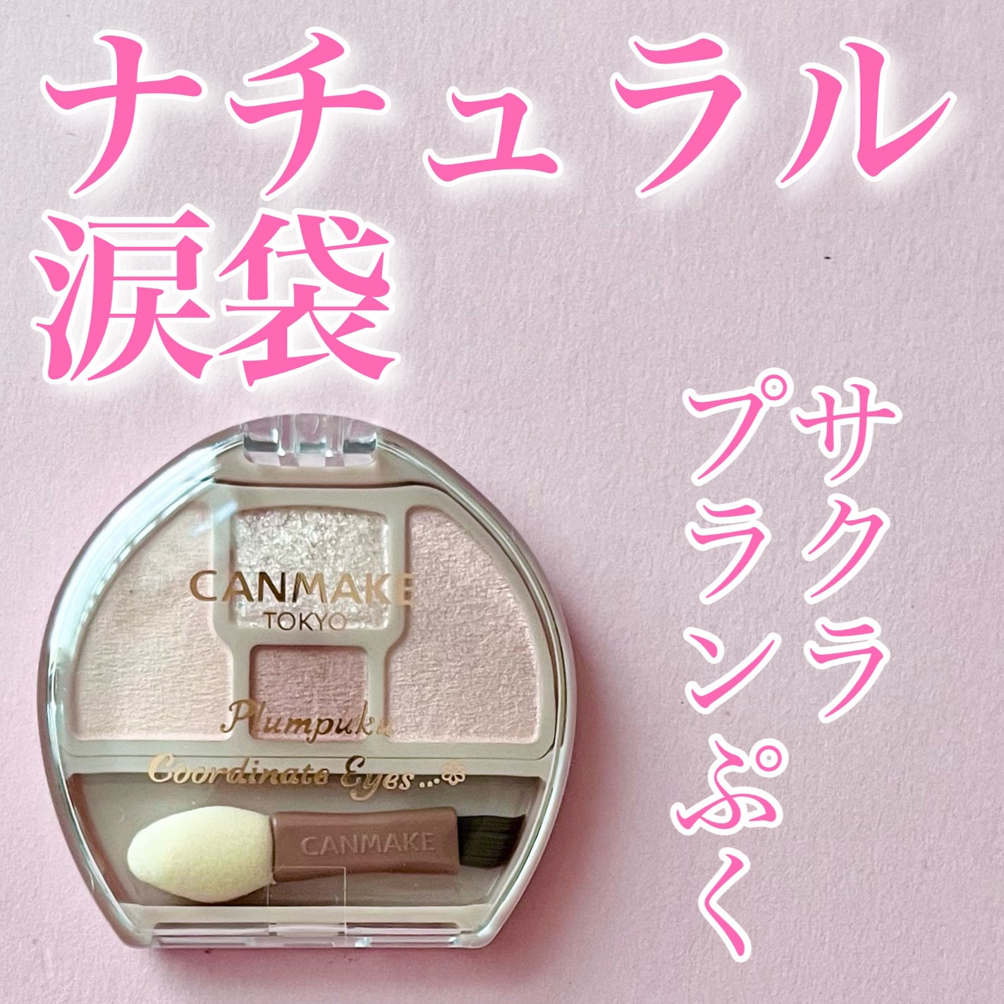 プランぷくコーデアイズ/キャンメイク/パウダーアイシャドウを使ったクチコミ(1枚目)