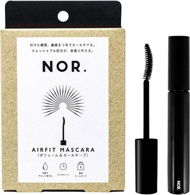 NOR.(ノール) AIRFIT MASCARA ボリューム＆カールキープ