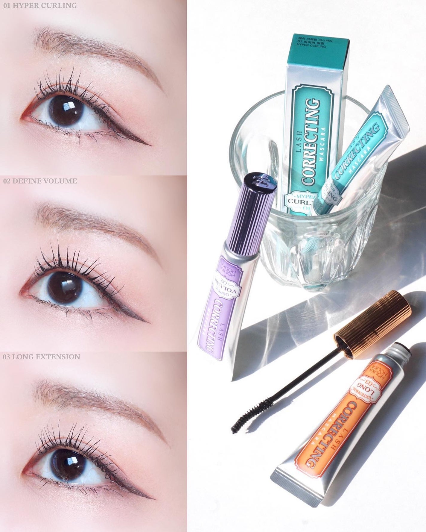 ホリカホリカ ラッシュコレクティングマスカラ/HOLIKA HOLIKA/マスカラを使ったクチコミ(1枚目)