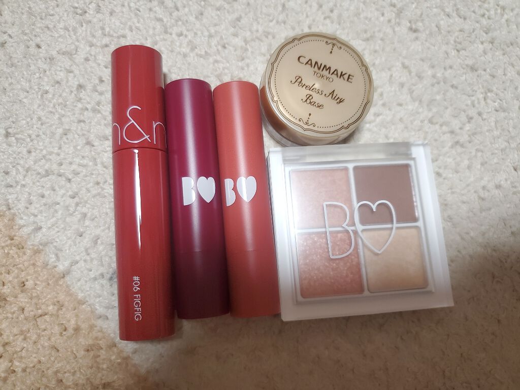 ポアレスエアリーベース/キャンメイク/化粧下地を使ったクチコミ（2枚目）