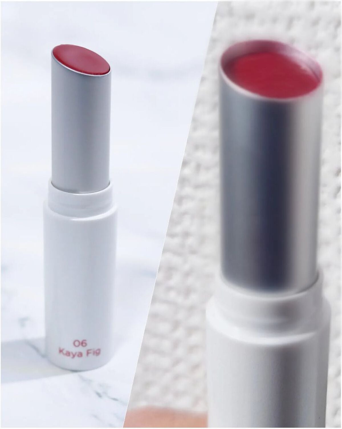 グラスティングメルティングバーム/rom&nd/リップバームを使ったクチコミ(3枚目)