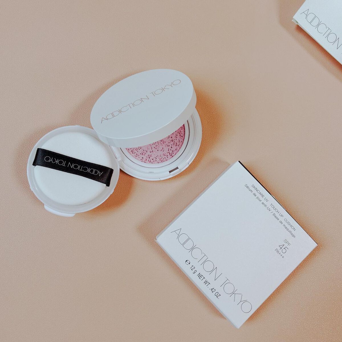 アディクション スキンケアUV タッチアップ クッション/ADDICTION/クッションファンデーションを使ったクチコミ（1枚目）