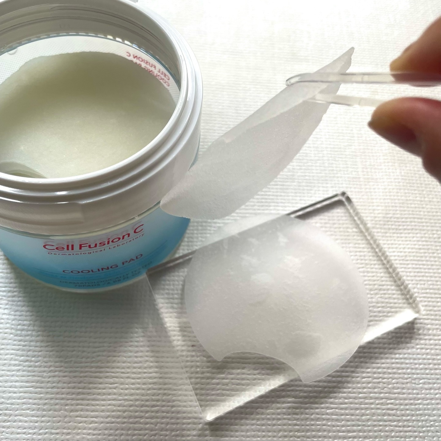 ポストアルファクーリングパッド/Cell Fusion C(セルフュージョンシー)/トナーパッドを使ったクチコミ（3枚目）