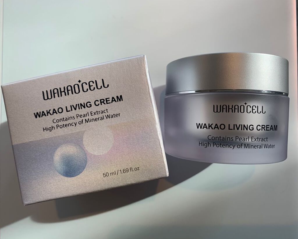 ワカオリービングクリーム/WAKAOCELL/フェイスクリームを使ったクチコミ(1枚目)