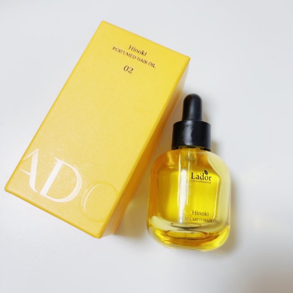 more me様経由で提供頂きました🙏

【使った商品】
   La'dor パフュームヘアオイル ヒノキ
【香り】
   ヒノキの香り 結構持続する🌳
【テクスチャ】
   しっとりとしたオイル
【どんな人におすすめ？】
   しっと