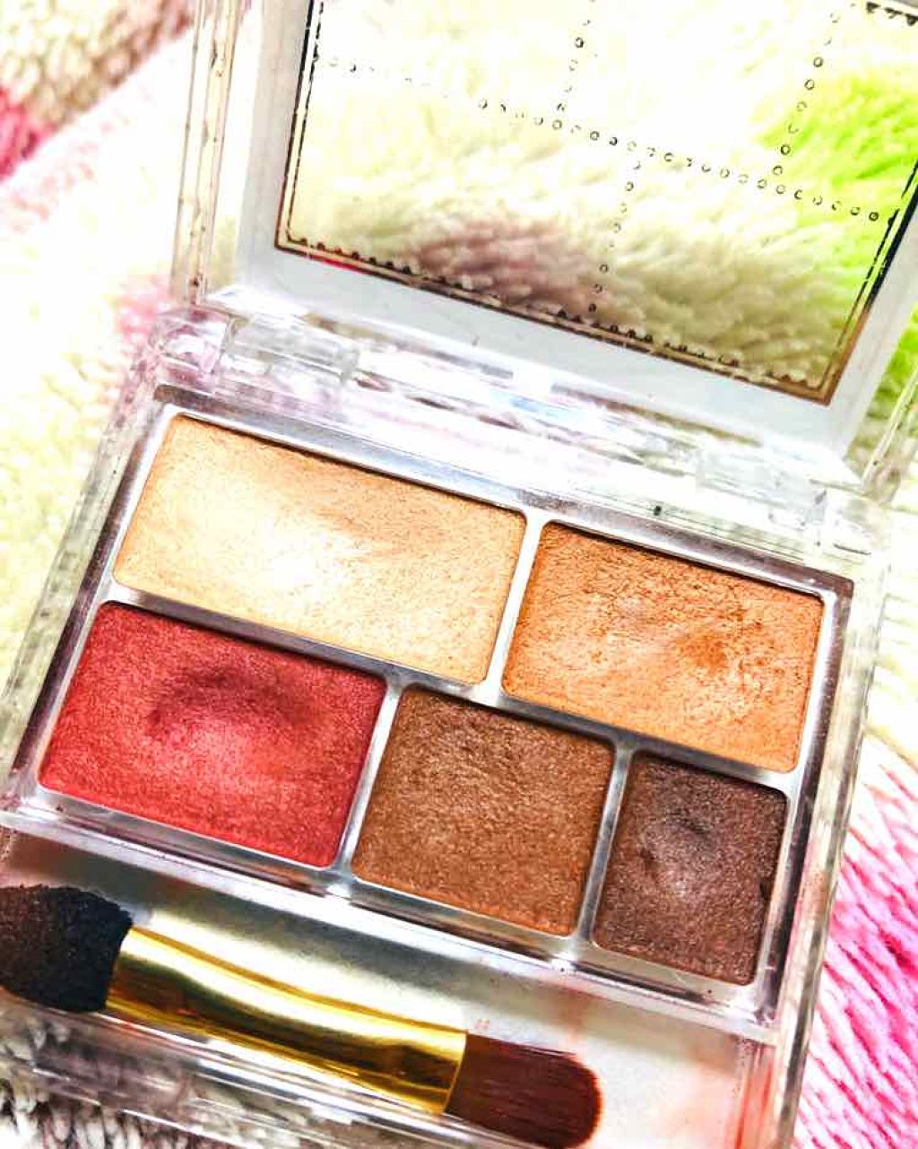 パーフェクトマルチアイズ/キャンメイク/アイシャドウパレットを使ったクチコミ（2枚目）