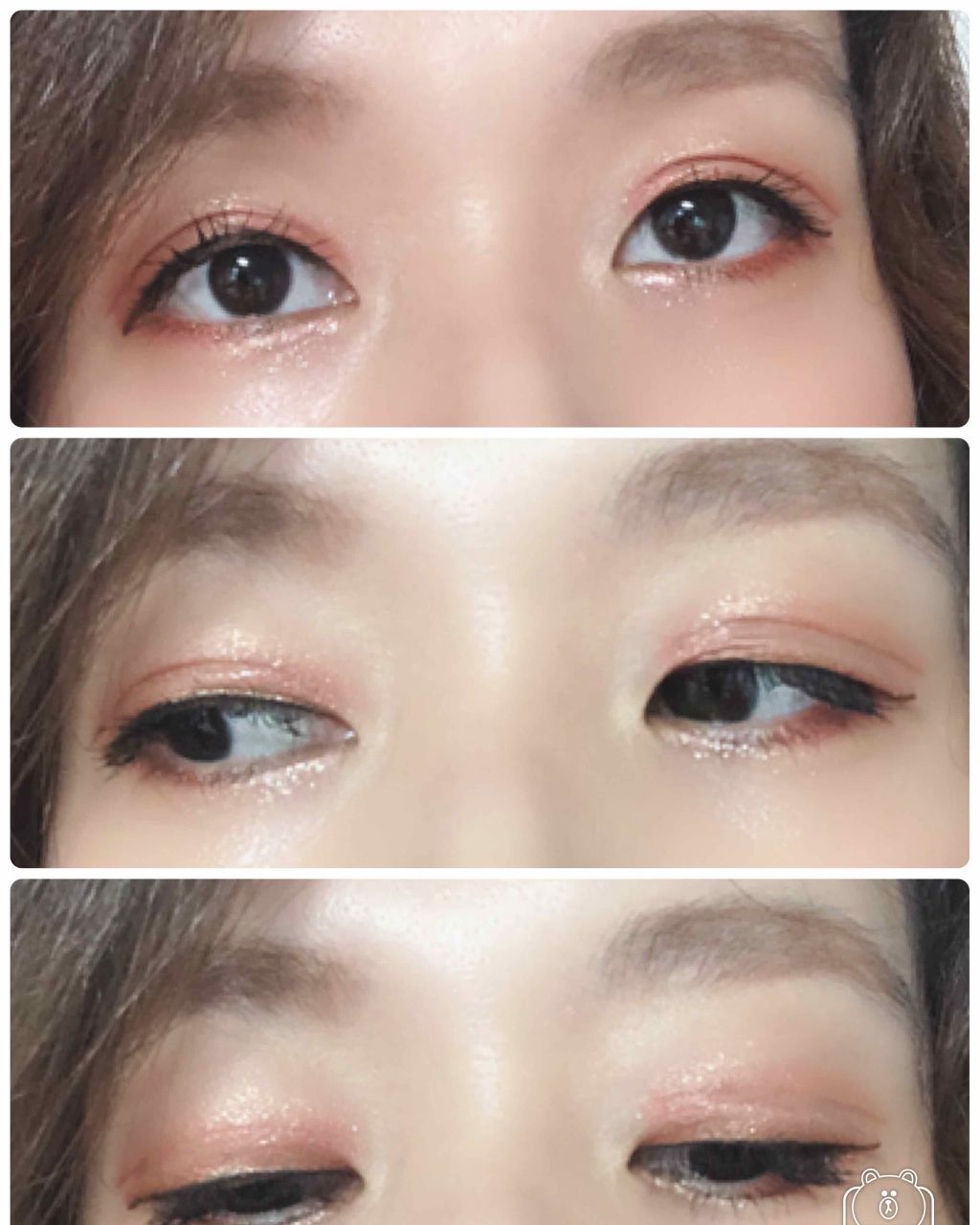 リアルクローズシャドウ/excel/アイシャドウパレットを使ったクチコミ(3枚目)