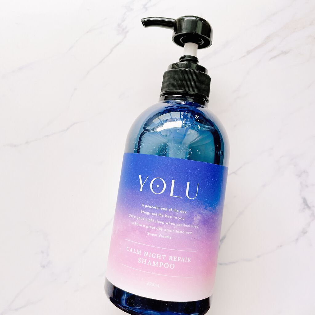 カームナイトリペアシャンプー/トリートメント/YOLU/市販シャンプーを使ったクチコミ(3枚目)