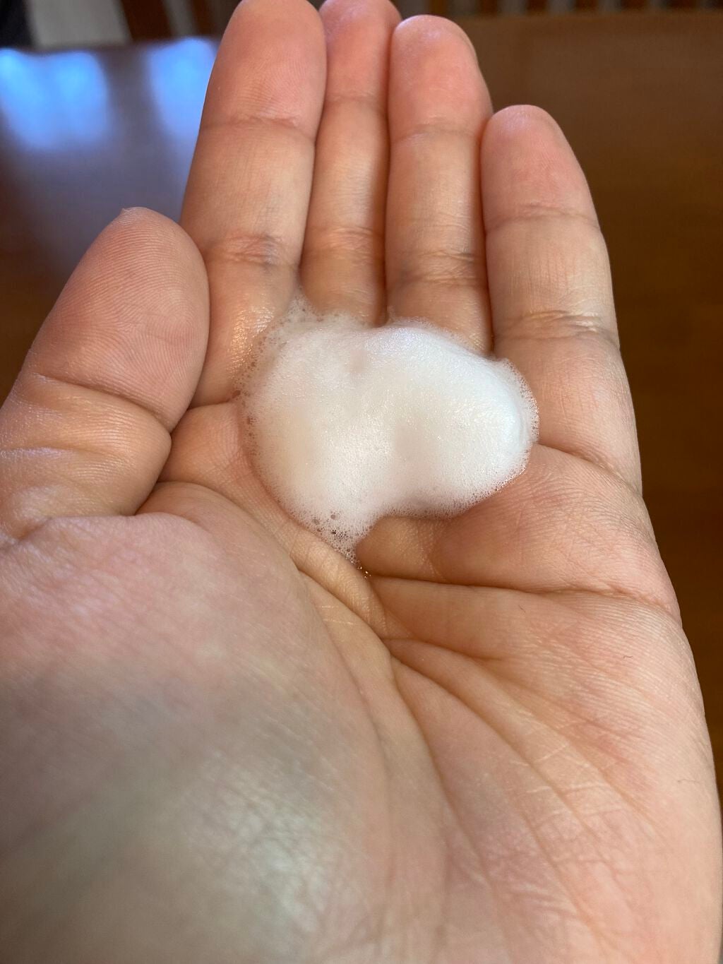 泡で出てくる寝ぐせ直し/リーゼ/ヘアムースを使ったクチコミ(2枚目)