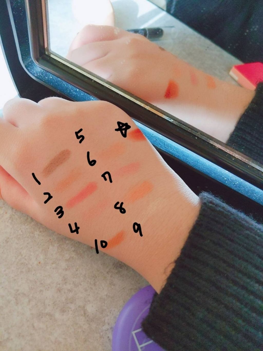 UR GLAM　POWDER EYESHADOW/U R GLAM/単色アイシャドウを使ったクチコミ（3枚目）