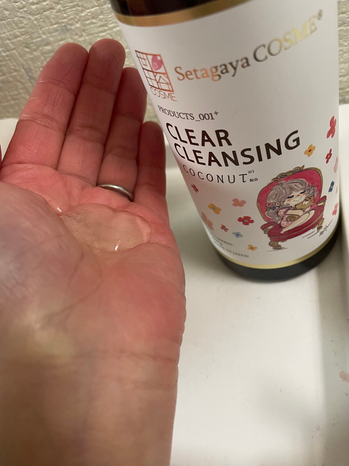 クリアクレンジング ココナッツ/世田谷コスメ/クレンジングジェルを使ったクチコミ(3枚目)