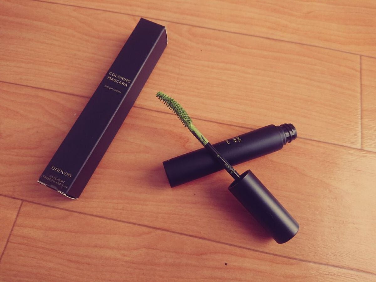 カラーリングマスカラ/uneven/マスカラを使ったクチコミ(1枚目)