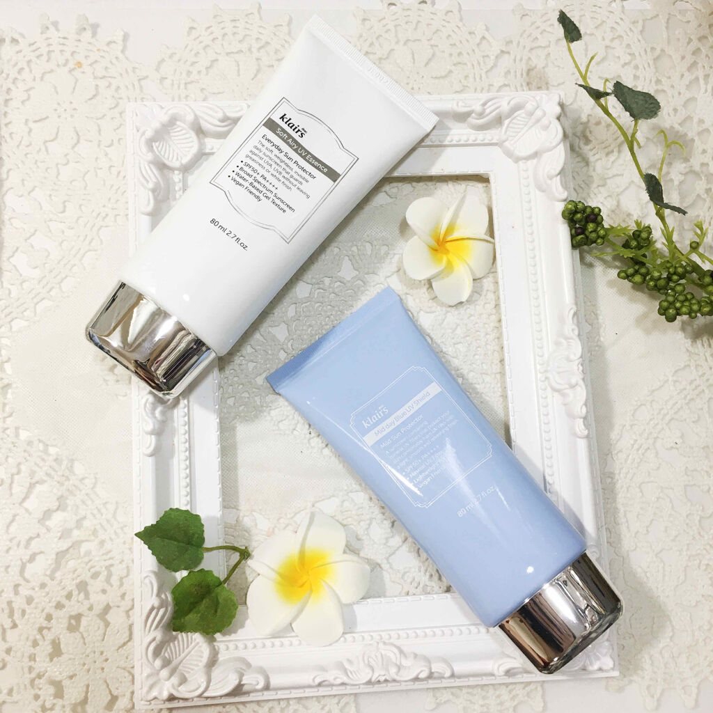 ソフトエアリーUVエッセンス/Klairs/日焼け止めローションを使ったクチコミ（1枚目）