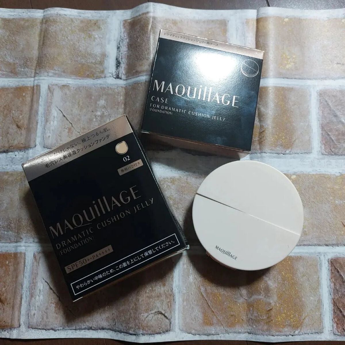 ドラマティックジェリーコンパクト/マキアージュ/クッションファンデーションを使ったクチコミ(5枚目)