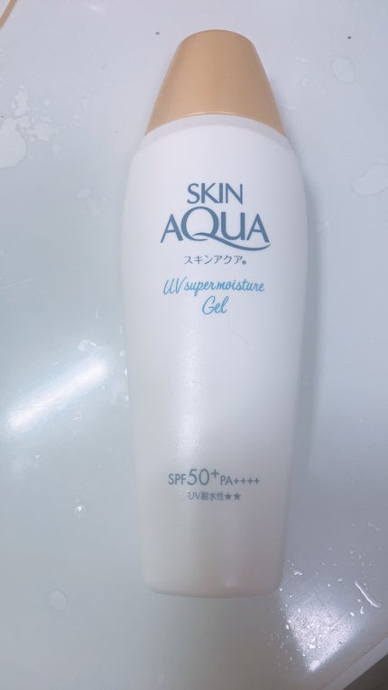 スキンアクア スーパーモイスチャージェル/スキンアクア/日焼け止めジェルを使ったクチコミ(1枚目)