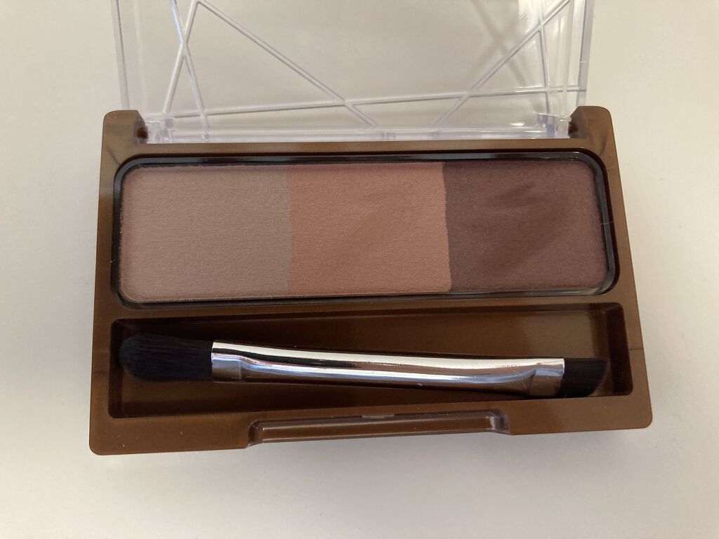 ノーズ＆アイブロウパウダー/CEZANNE/パウダーアイブロウを使ったクチコミ（2枚目）