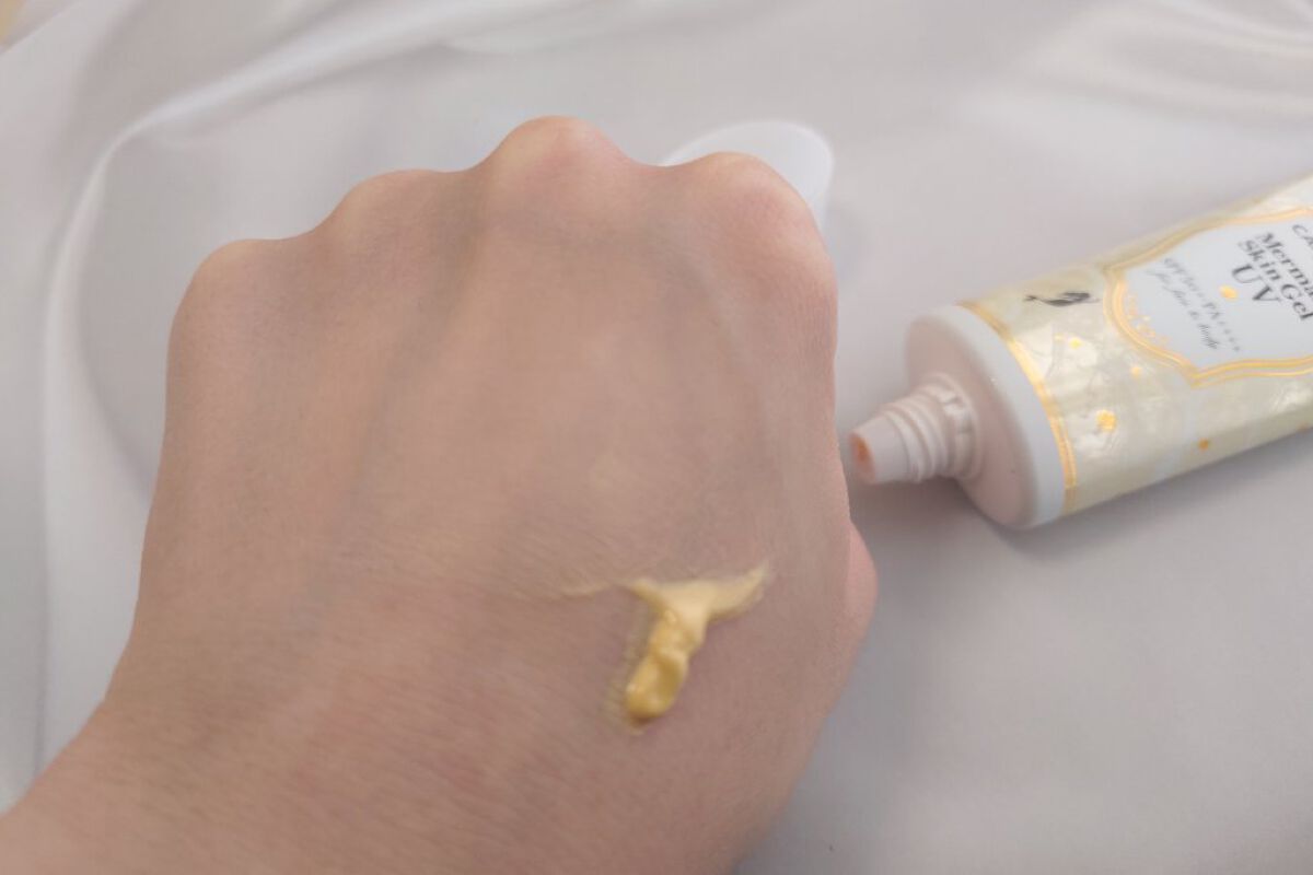 マーメイドスキンジェルUV/キャンメイク/日焼け止めジェルを使ったクチコミ（3枚目）