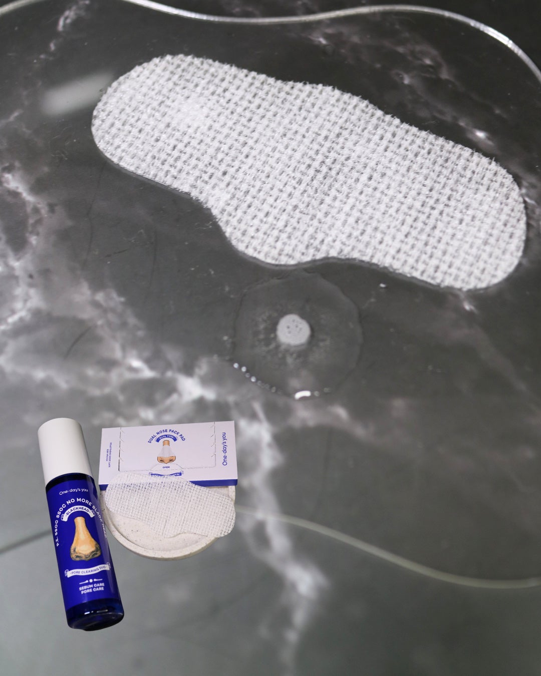 ノーモアブラックヘッド+専用デュアルコットンセット/One-day's you/スクラブ・ゴマージュを使ったクチコミ(3枚目)