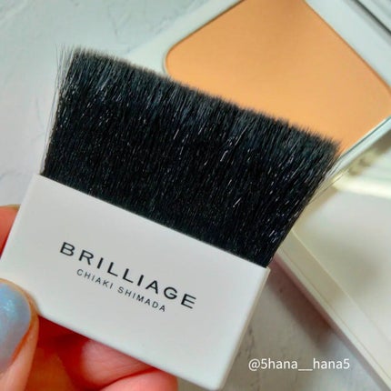 パウダリーファンデーション ソフトシャイニー/ブリリアージュ/パウダーファンデーションを使ったクチコミ(2枚目)