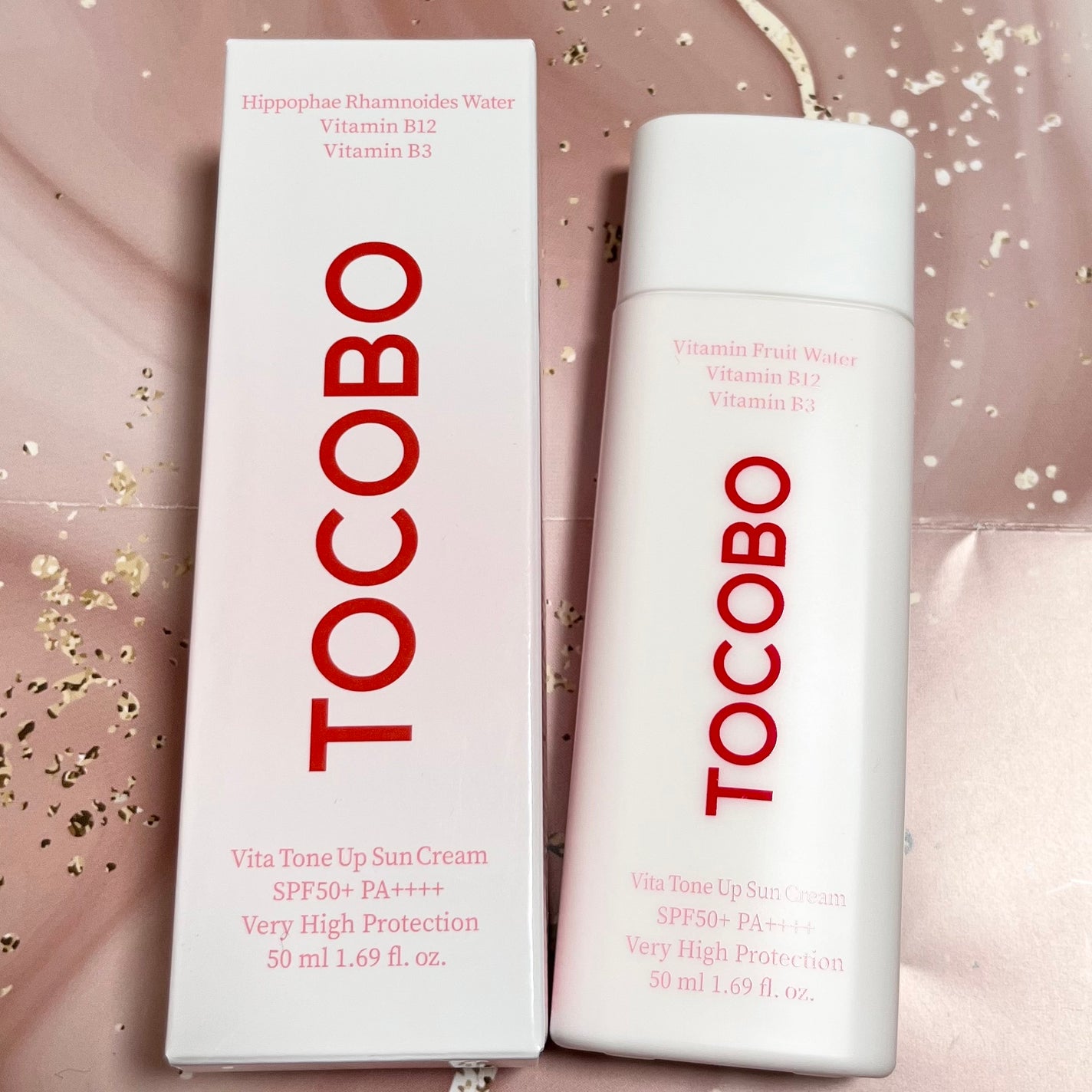 ビタトーンアップサンクリーム/TOCOBO/日焼け止めクリームを使ったクチコミ(2枚目)