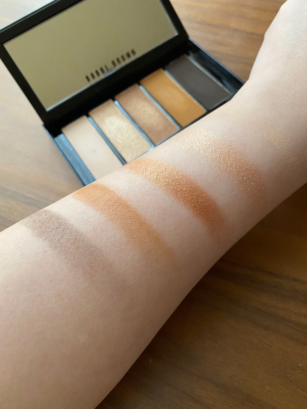 エンバー ライツ アイシャドウ パレット/BOBBI BROWN/アイシャドウパレットを使ったクチコミ(5枚目)