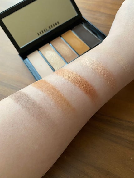 エンバー ライツ アイシャドウ パレット/BOBBI BROWN/アイシャドウパレットを使ったクチコミ(5枚目)