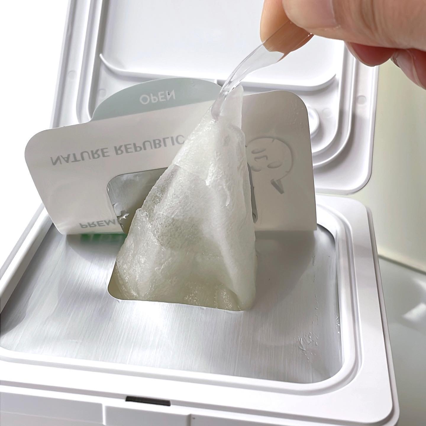 キューブマスク レチノール/ネイチャーリパブリック/シートマスク・パックを使ったクチコミ（3枚目）