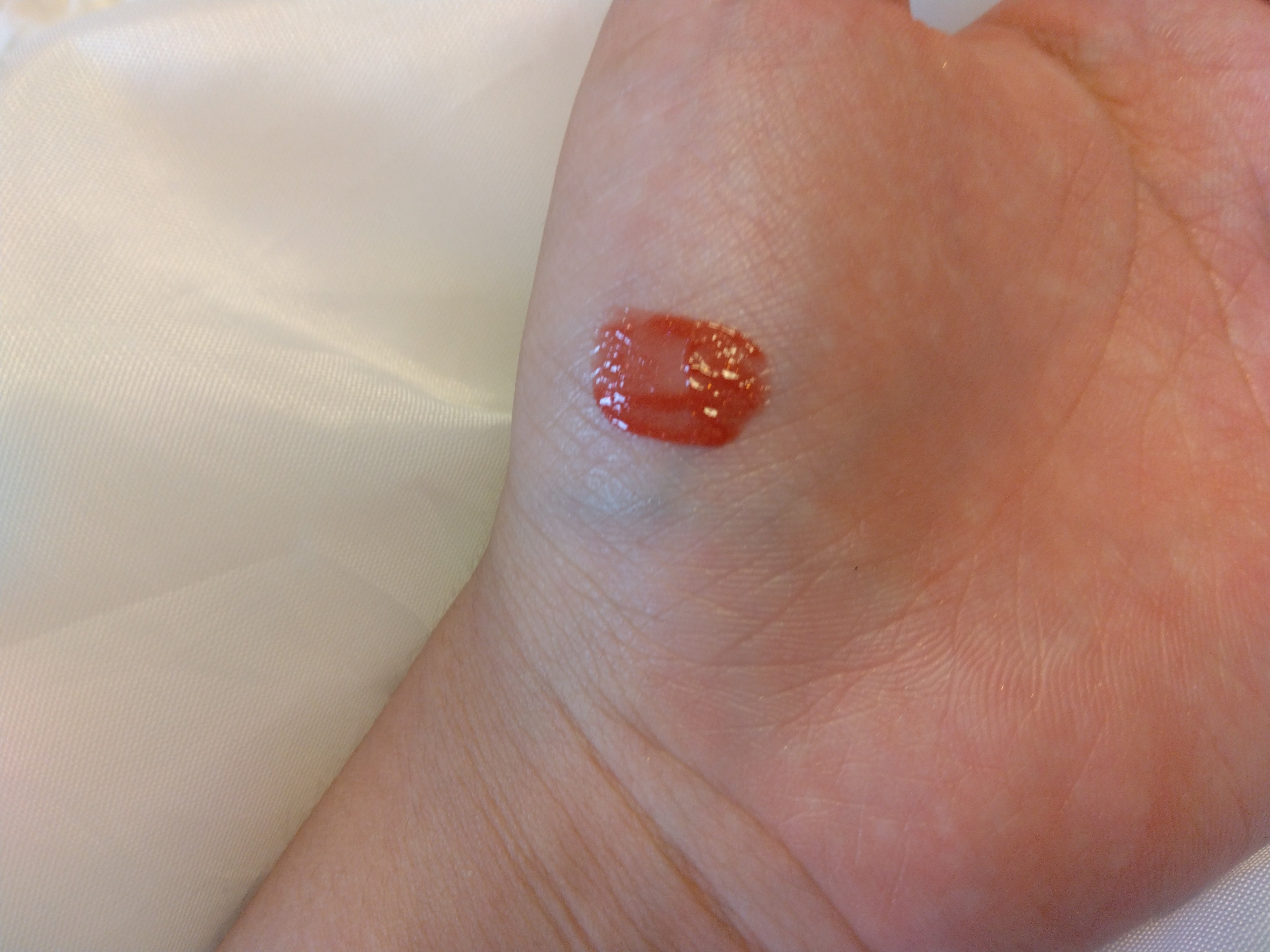 ステイオンバームルージュ（ティントタイプ）/キャンメイク/リップティントを使ったクチコミ（2枚目）