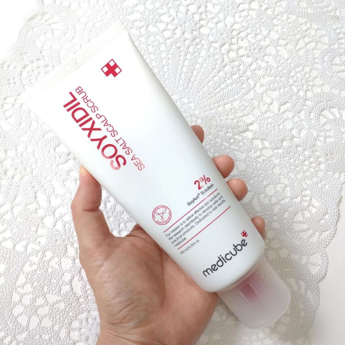 シーソルトヘッドスクラブ/MEDICUBE/ヘッドスクラブを使ったクチコミ（2枚目）