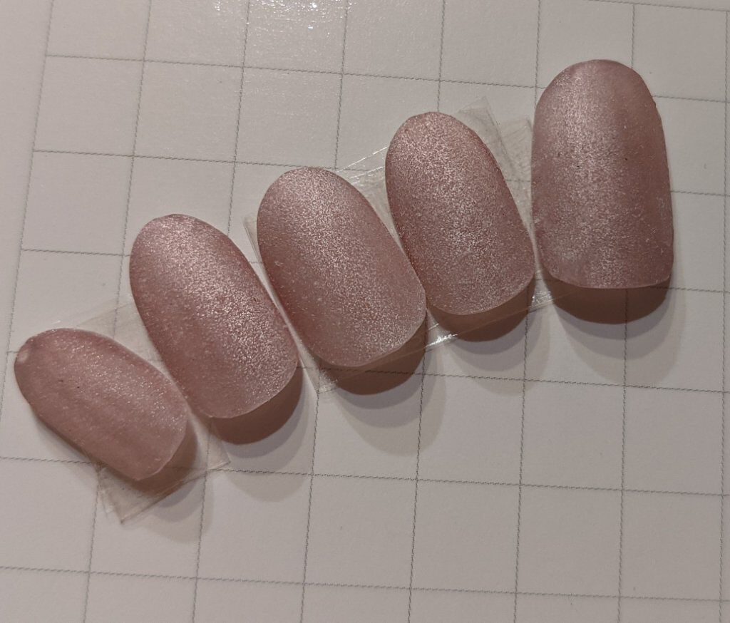 マグネットジェル 07コメット（ギャラクシーシリーズ）/NAILTOWN/ジェルネイルを使ったクチコミ（1枚目）