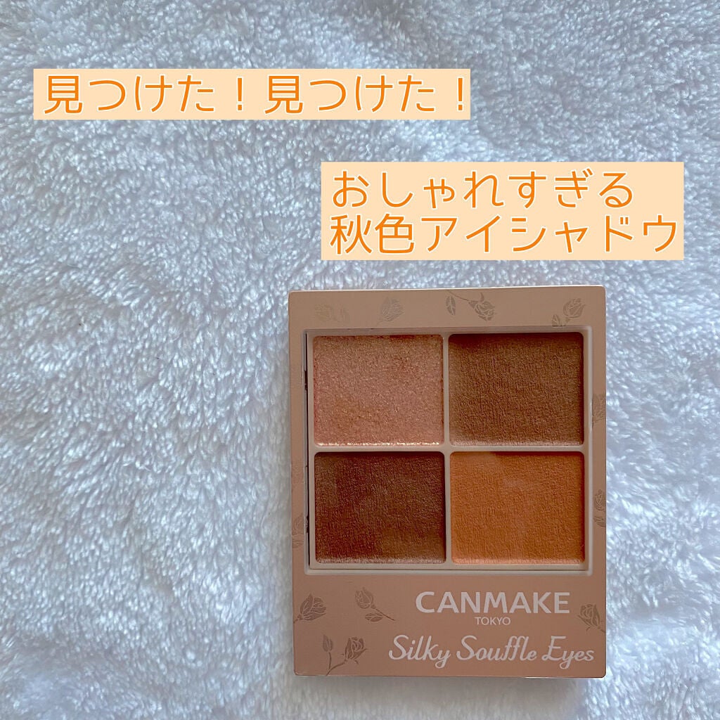 シルキースフレアイズ(マットタイプ)/キャンメイク/アイシャドウパレットを使ったクチコミ(1枚目)