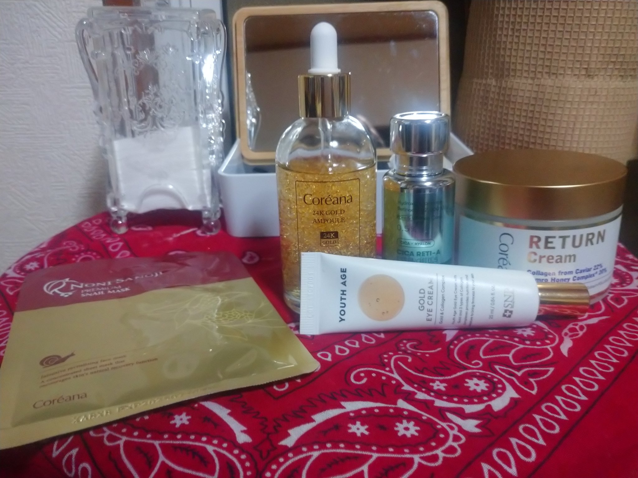 ノニサンジプレミアムカタツムリマスク/Coreana/シートマスク・パックを使ったクチコミ（2枚目）