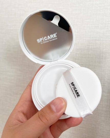 V3 ブリリアント ファンデーション/SPICARE/クッションファンデーションを使ったクチコミ(2枚目)