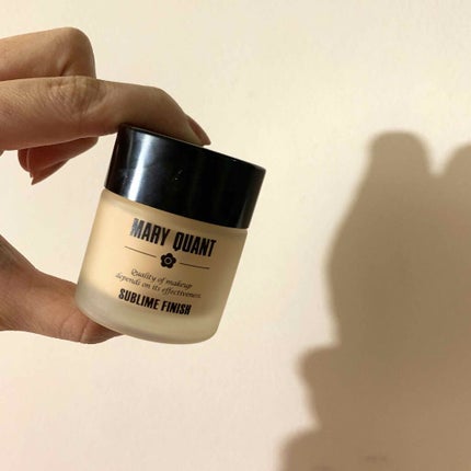 サブライム フィニッシュ/MARY QUANT/クリーム・エマルジョンファンデーションを使ったクチコミ(1枚目)