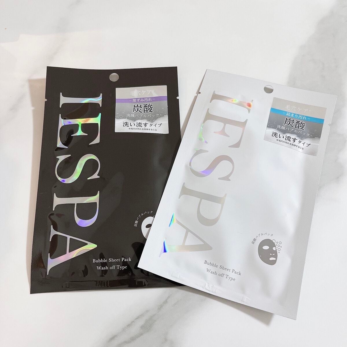炭酸バブルパック(洗い流すタイプ)/イエスパ/洗い流すパック・マスクを使ったクチコミ(1枚目)