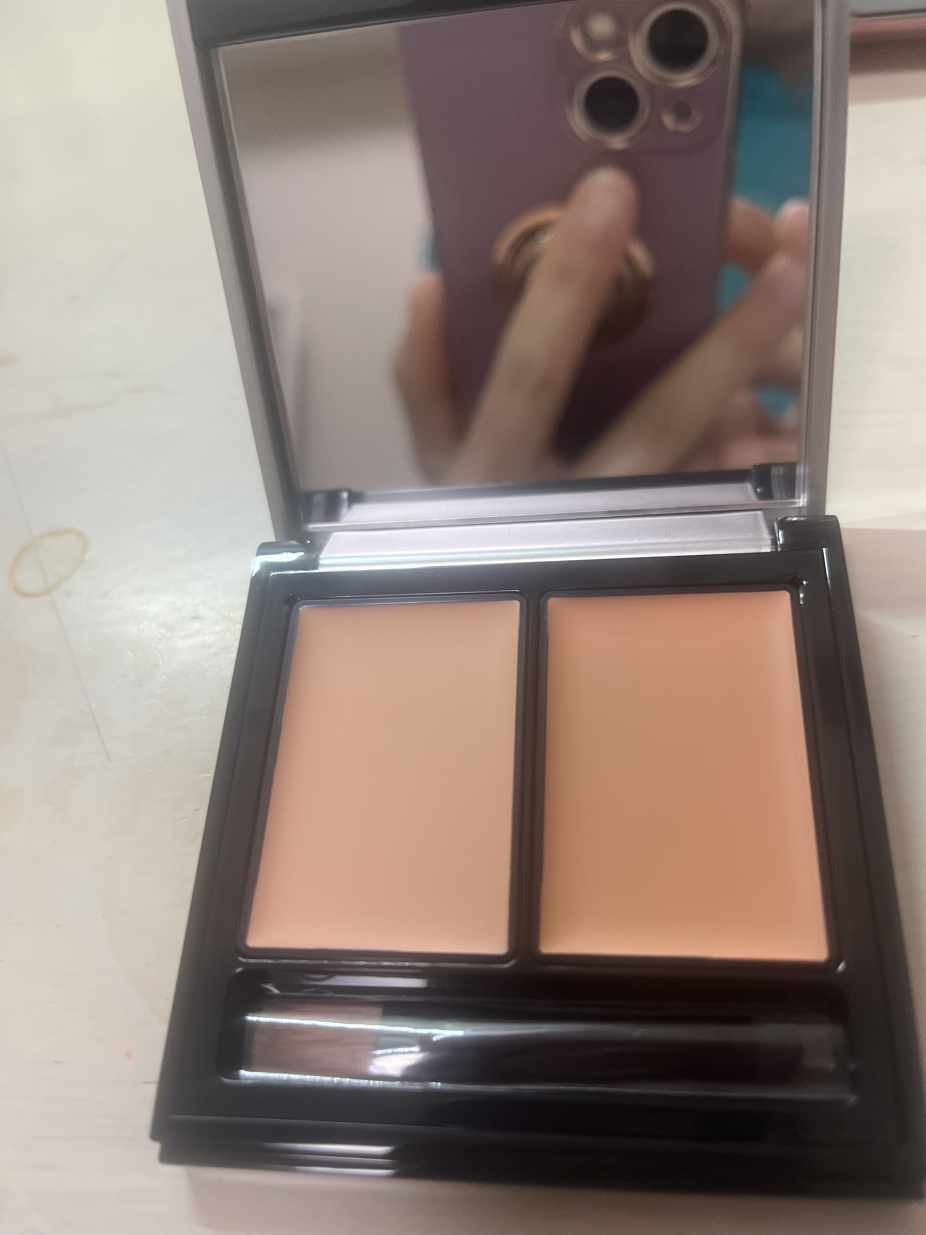 ミネラルコンシーラーパレット/エトヴォス/パレットコンシーラーを使ったクチコミ（2枚目）