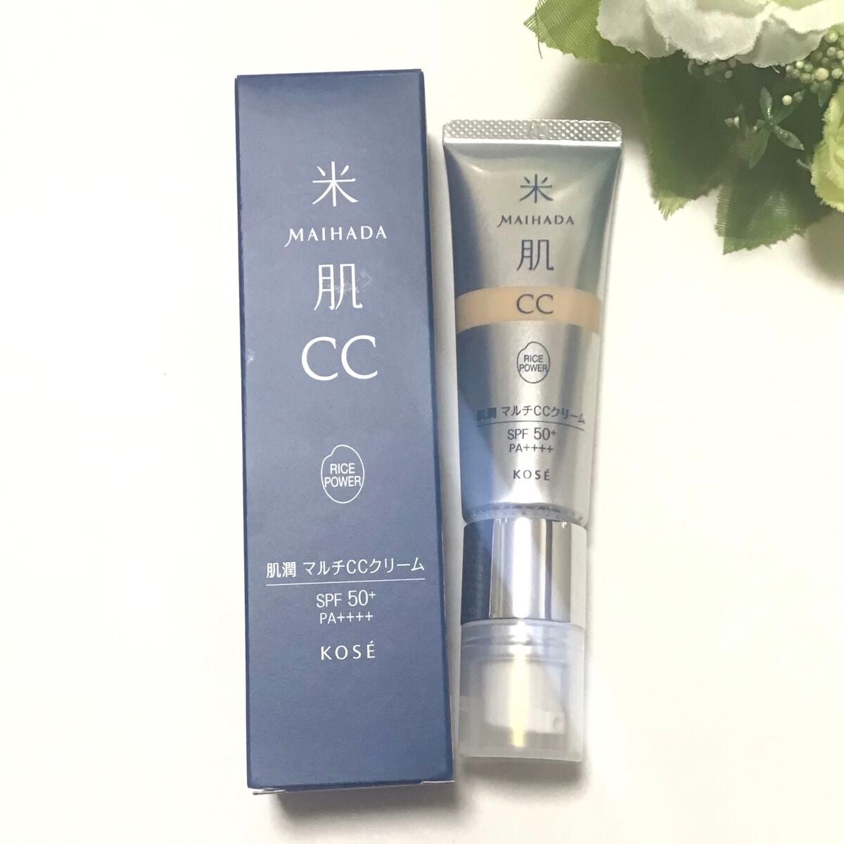 肌潤 マルチCCクリーム/米肌/CCクリームを使ったクチコミ(1枚目)