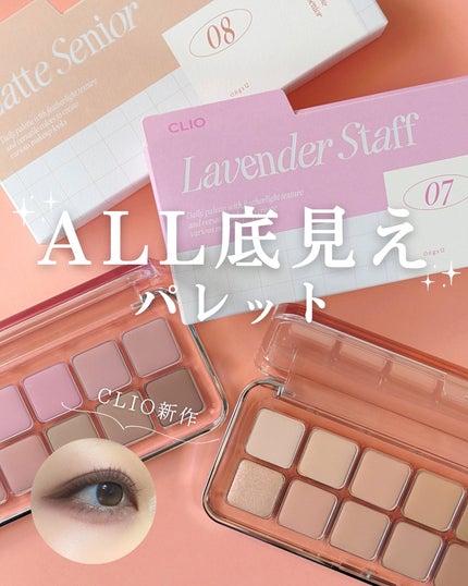 プロ アイ パレット エアー/CLIO/アイシャドウパレットを使ったクチコミ(1枚目)