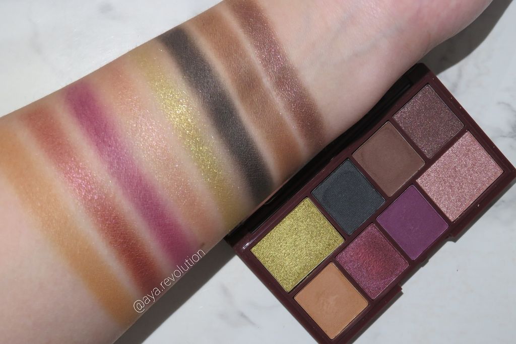 ミニチョコレートアイシャドウパレット/MAKEUP REVOLUTION/アイシャドウパレットを使ったクチコミ(2枚目)