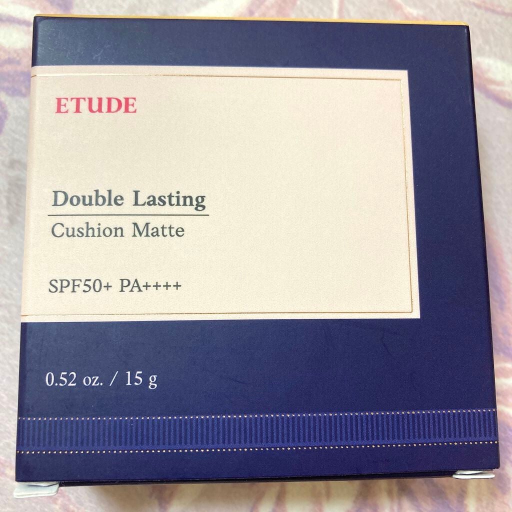 ダブルラスティング クッションマット/ETUDE/クッションファンデーションを使ったクチコミ(5枚目)