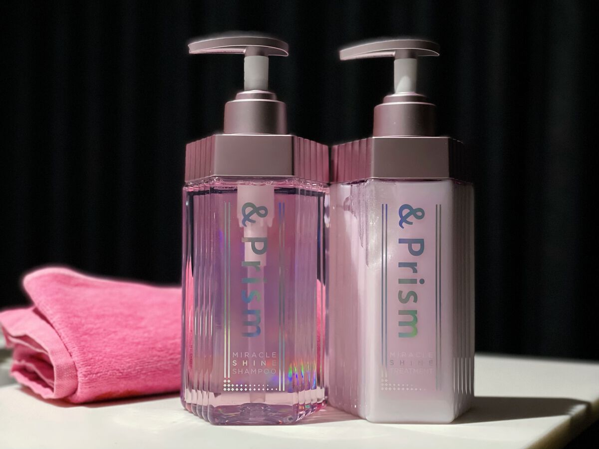 ミラクル シャイン シャンプー/ヘアトリートメント/&Prism/市販シャンプーを使ったクチコミ(1枚目)