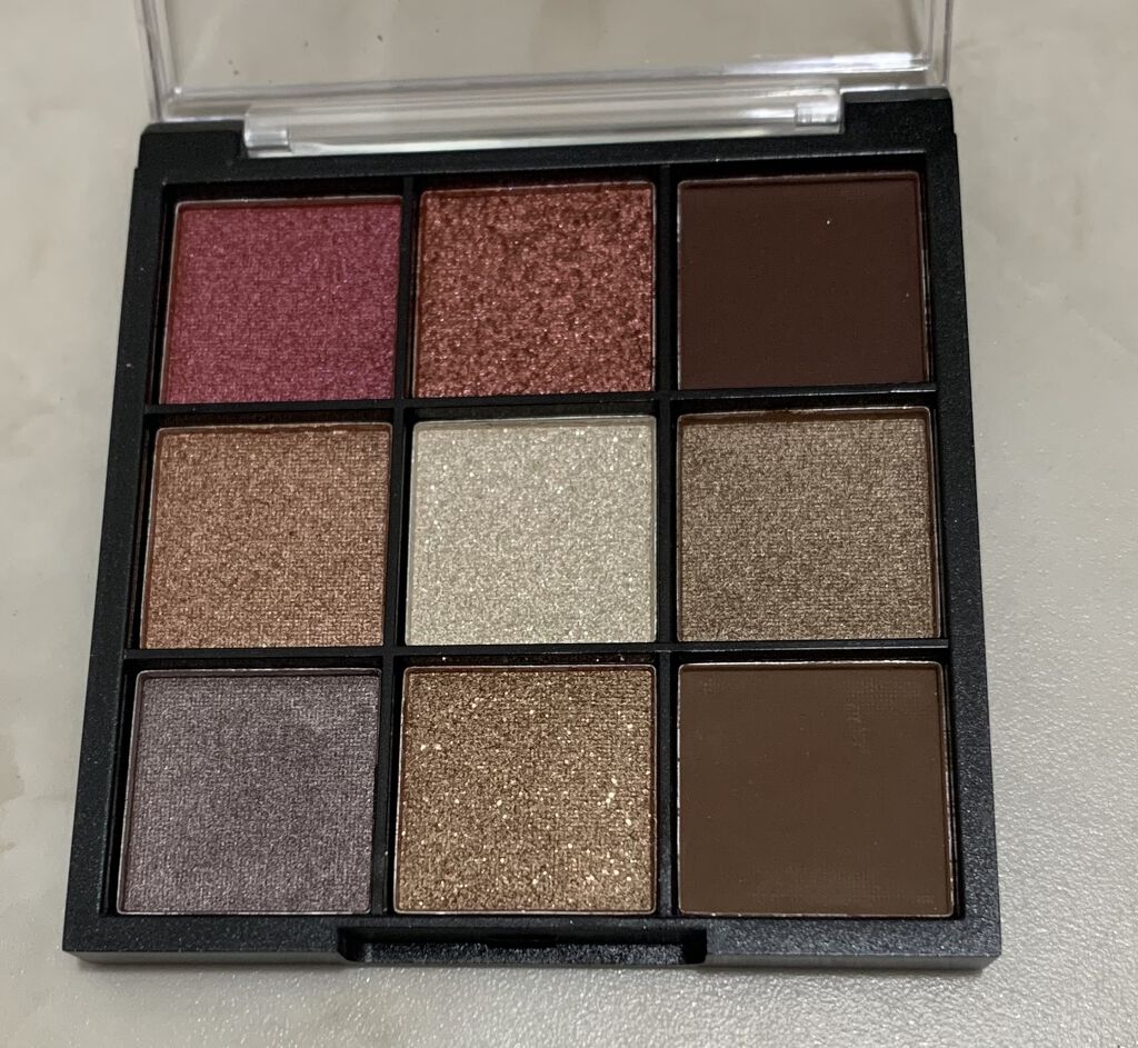 UR GLAM　BLOOMING EYE COLOR PALETTE/U R GLAM/アイシャドウパレットを使ったクチコミ（3枚目）