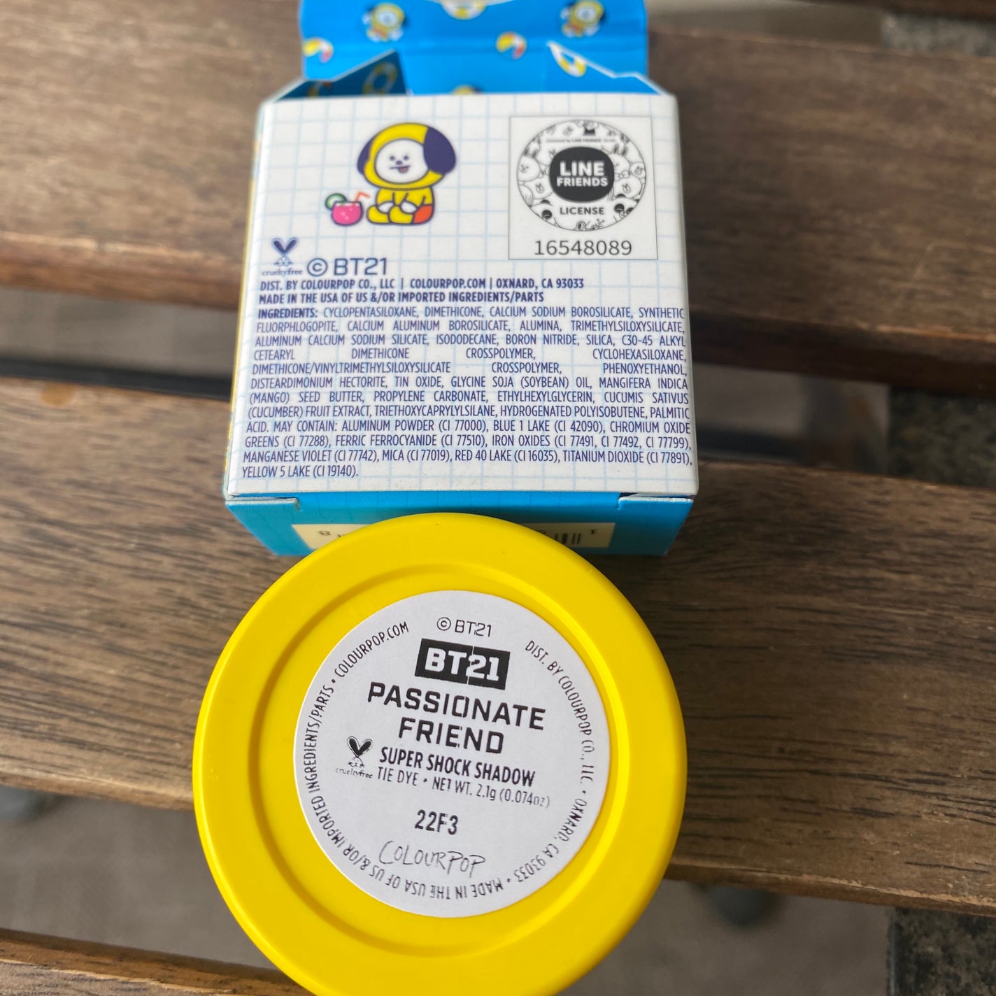 スーパーショックシャドウ/ColourPop/単色アイシャドウを使ったクチコミ(2枚目)