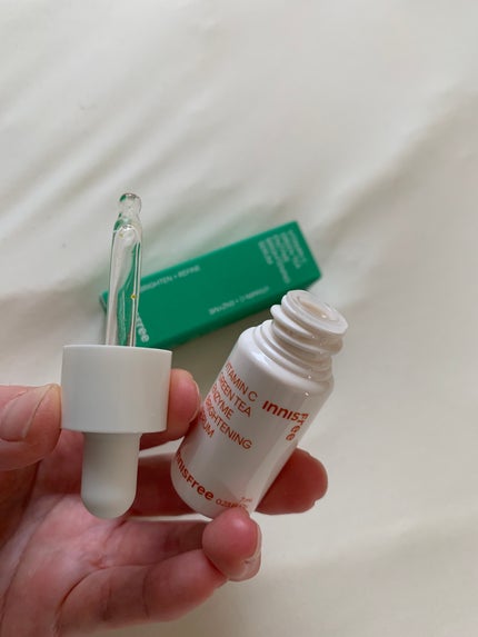 ビタC グリーンティーエンザイム ブライト セラム/innisfree/美容液を使ったクチコミ(2枚目)