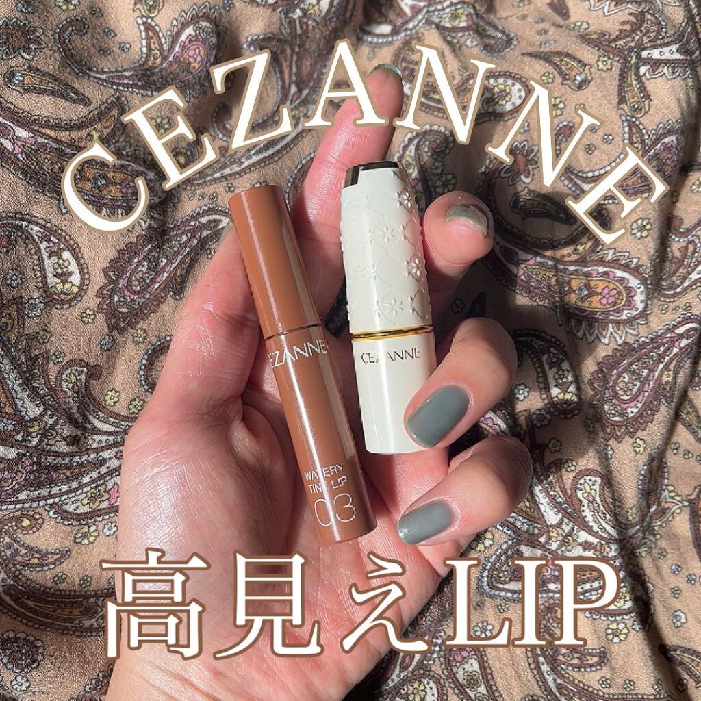 ラスティング リップカラーN/CEZANNE/口紅を使ったクチコミ（1枚目）