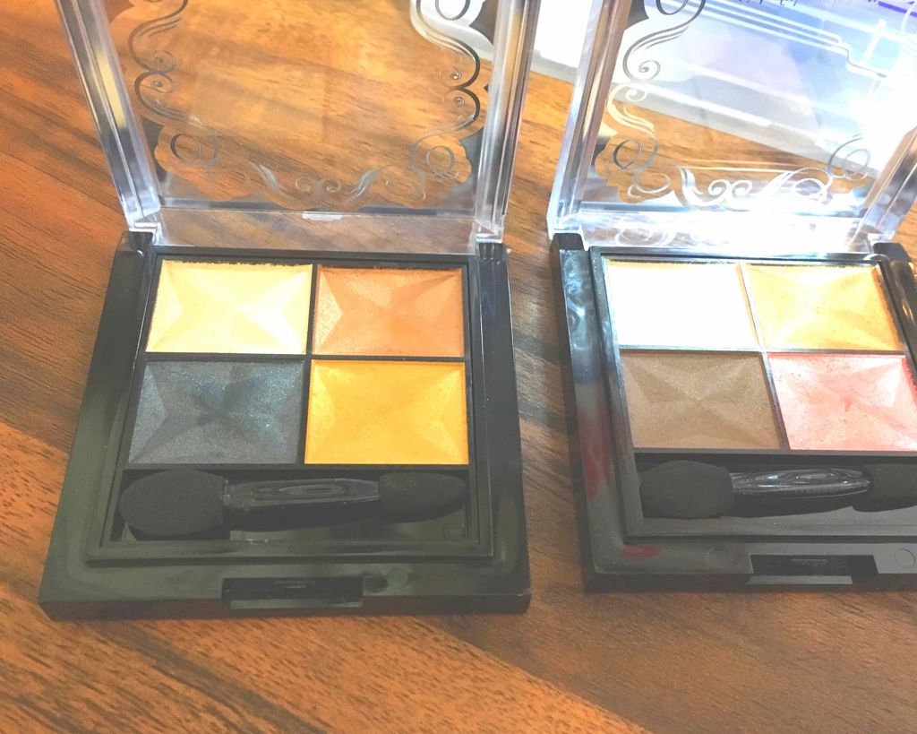 カラフルアイシャドウ/DAISO/アイシャドウパレットを使ったクチコミ（3枚目）